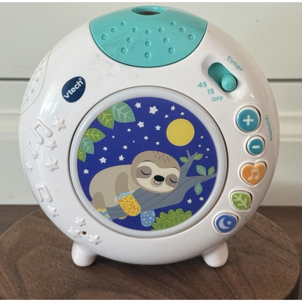VTech Baby Soothing Slumbers Sloth Projector - Multicolor WORKS!